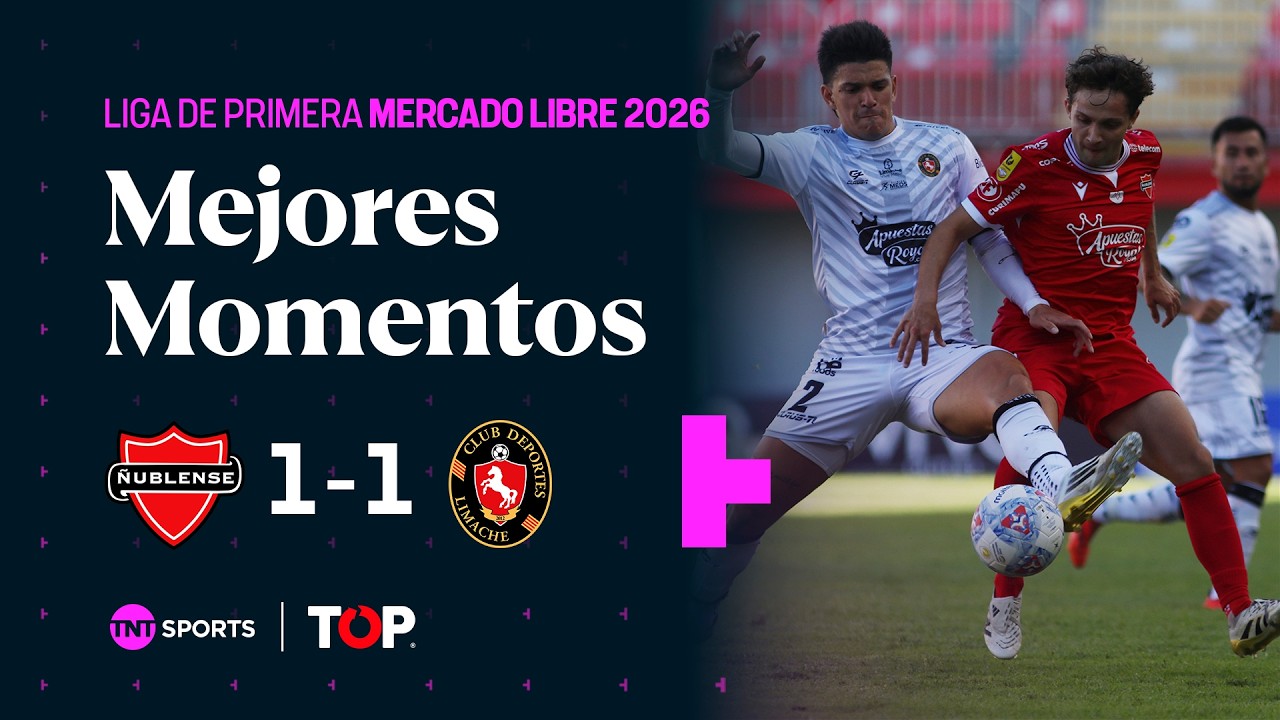 Compacto TOP | 🔴👹 &Ntilde;ublense 1 - 1 🔴⚫ Dep. Limache | Liga de Primera Mercado Libre 2026 - Fecha 2