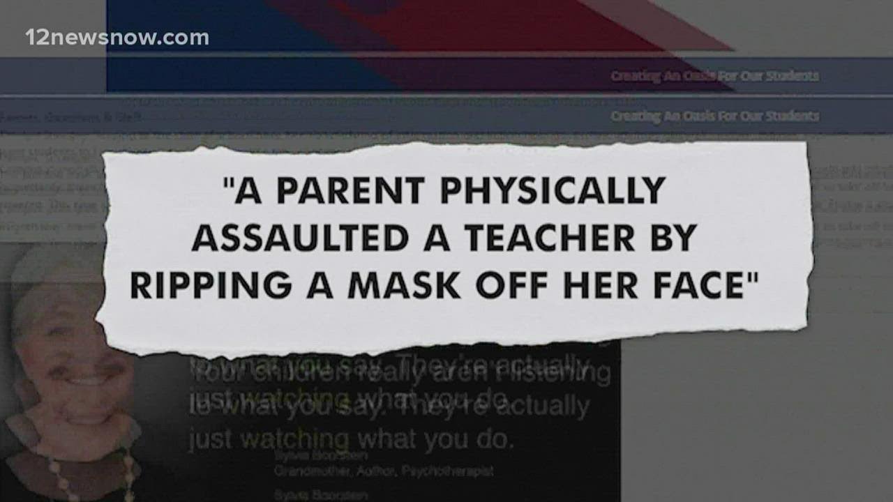 Texas parent assaults elementary school teacher, rips mask off her face