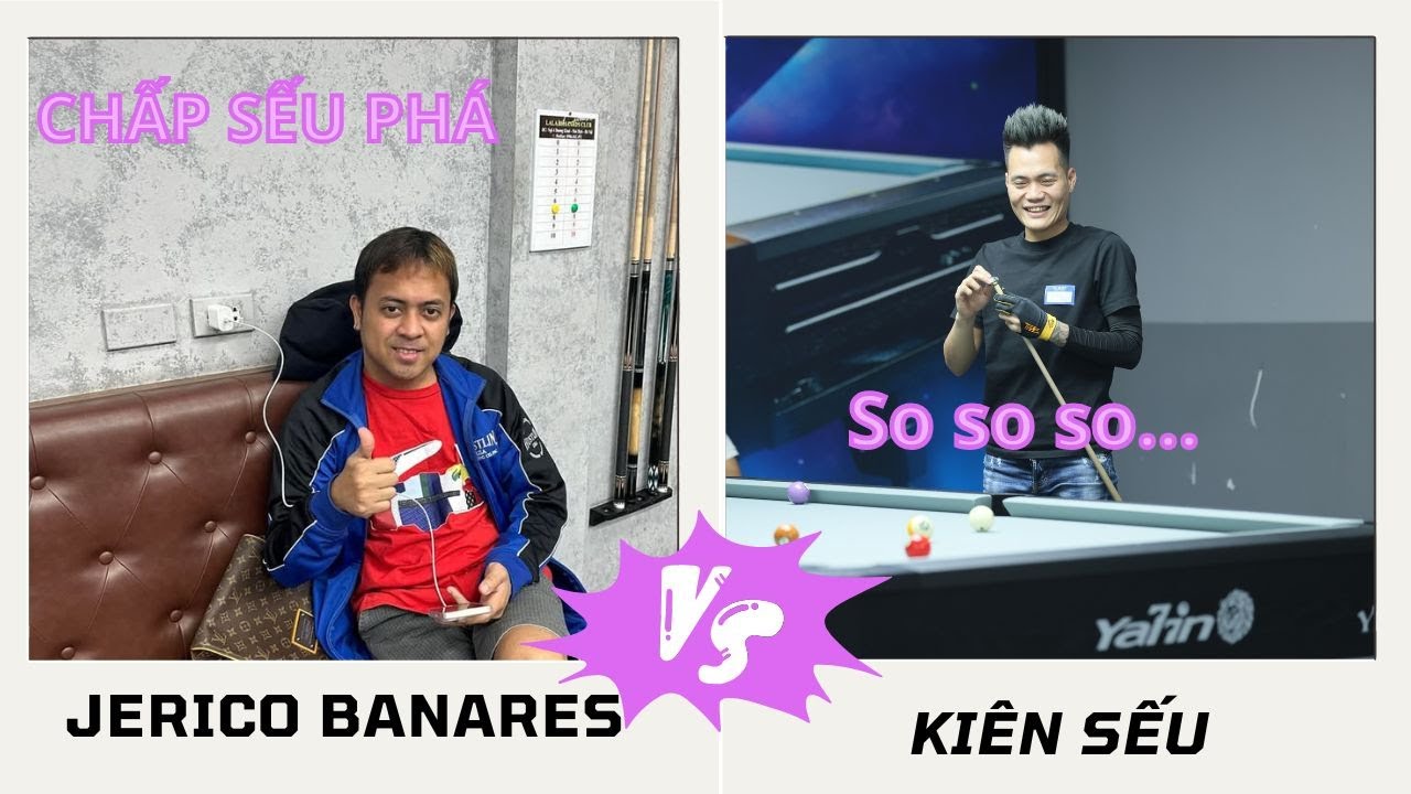 🔴LIVE | BILLARDS 10 BALL |  KIÊN SẾU VS JERICO BANARES | CHẤP SẾU PHÁ RACE TO 21