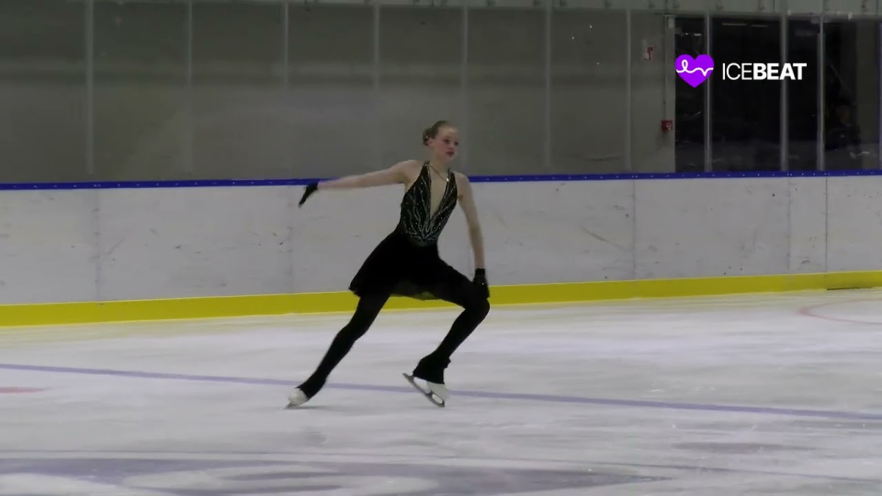 Icebeat Winter Trophy 2024 Intermediate Novice Girls FS Aleksandra PETROVA LAT