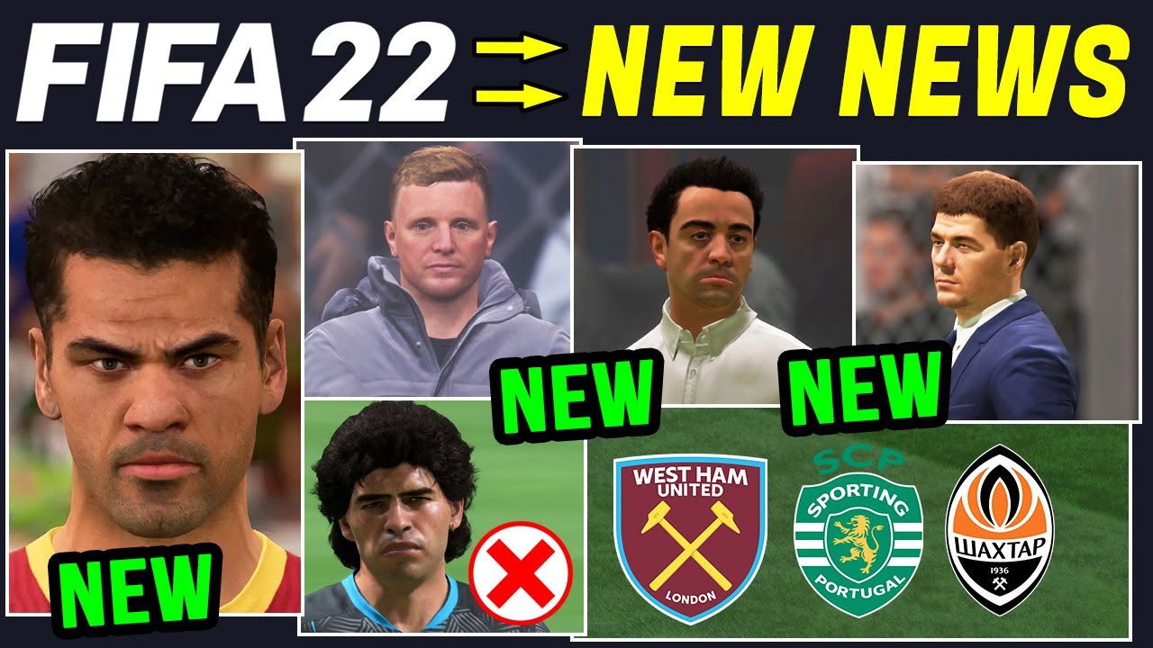 New FIFA 22 Confirmed News | Licenses, Real Faces, Managers & Diego Maradona Removal