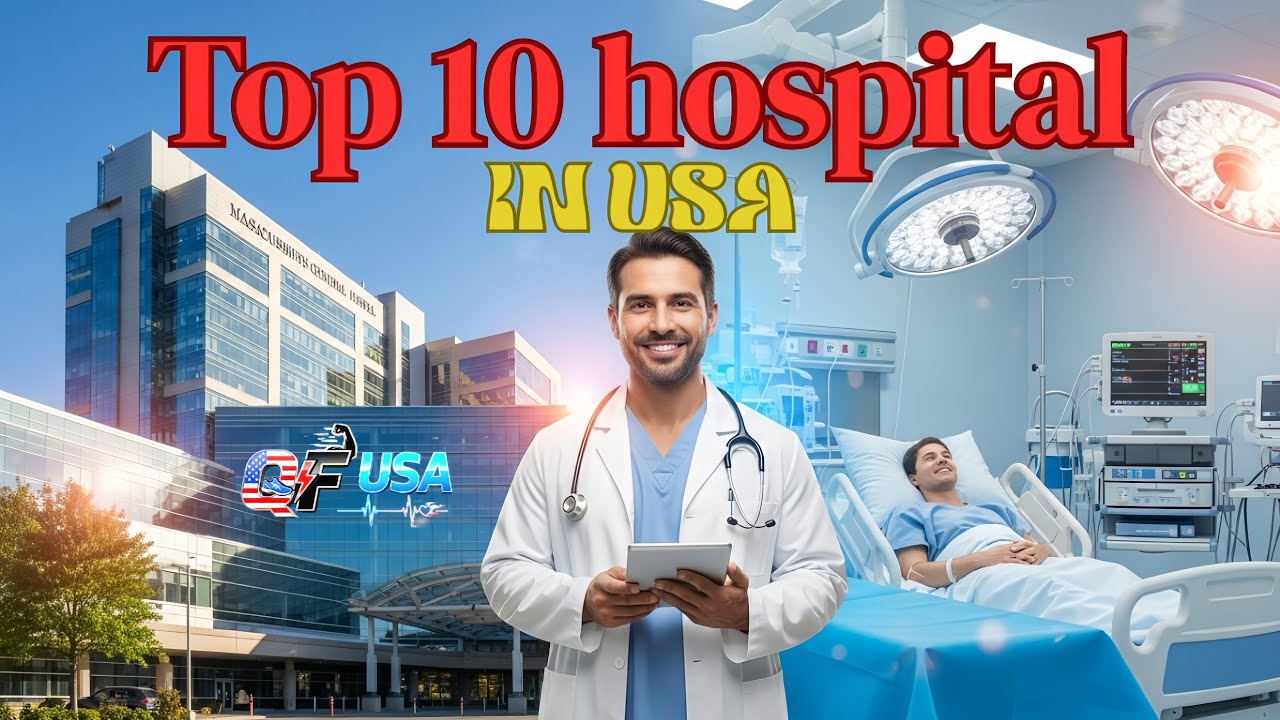 Топ-10 больниц США || Лучшие медицинские учреждения!