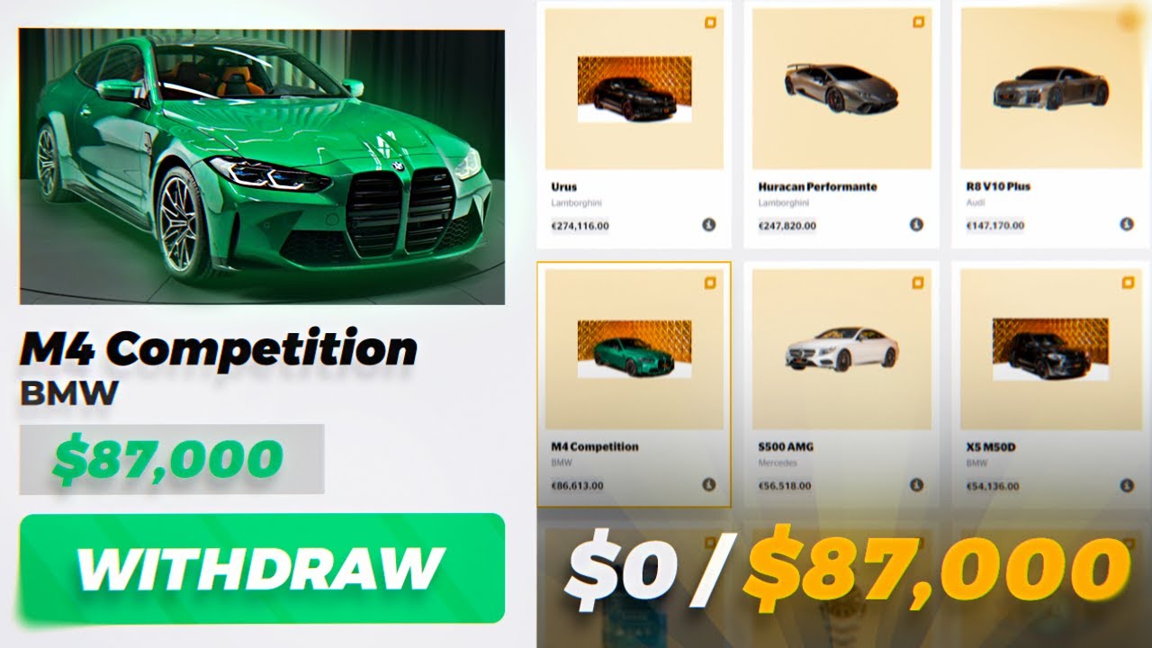 I'M WITHDRAWING A CAR FROM HYPEDROP!!
