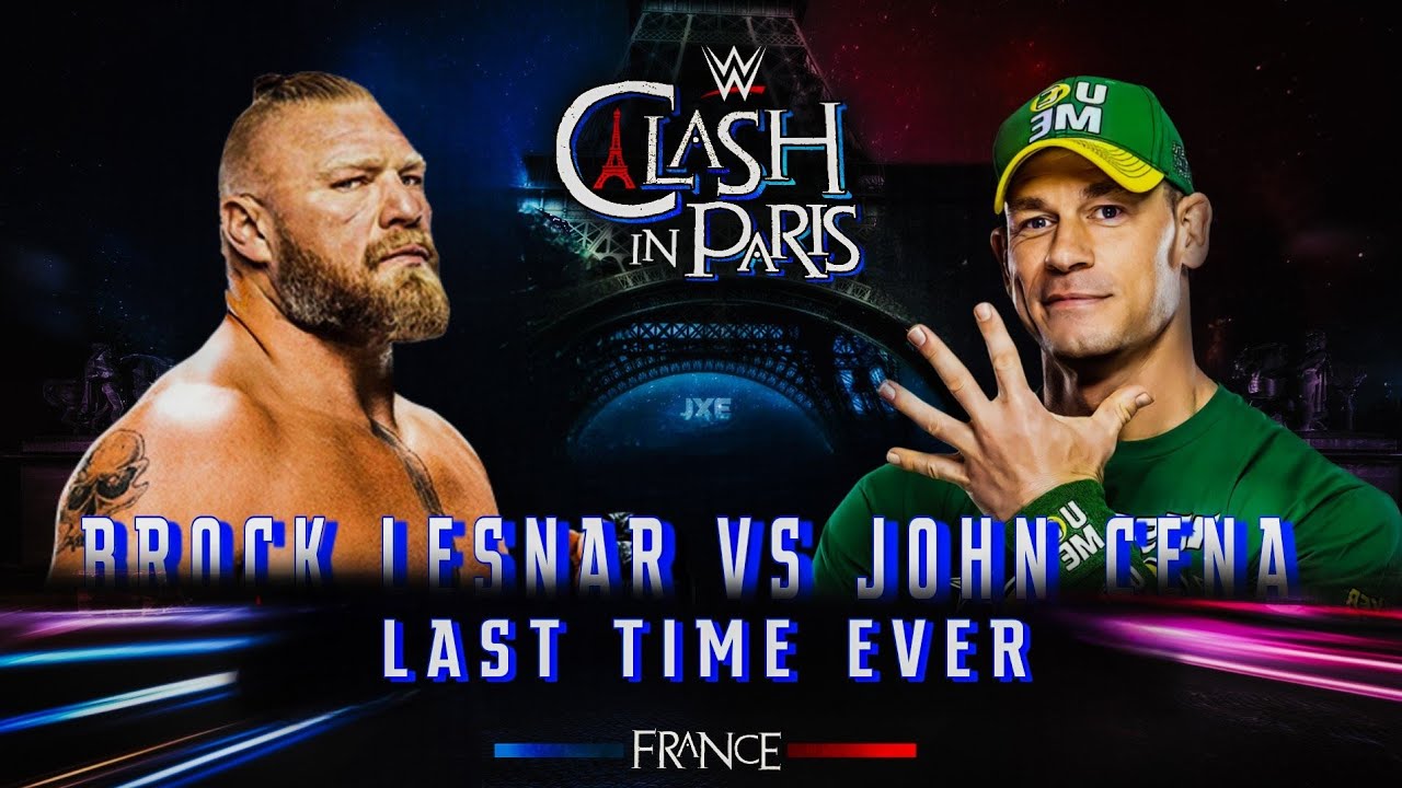 WWE 2K25 Brock Lesnar vs John Cena
