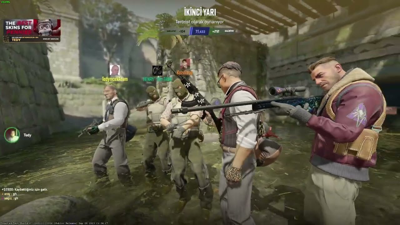 GHOSTLARA KARŞI TERLETEN MAÇ! Counter Strike 2 w/ @CyberRulzTv @TahaSatr @Zeynn06