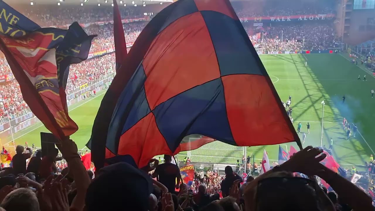 Genoa-Ascoli 2-1 - 6 Maggio 2023 - ultimi secondi, esplosione alla  promozione - un guasto d'amore