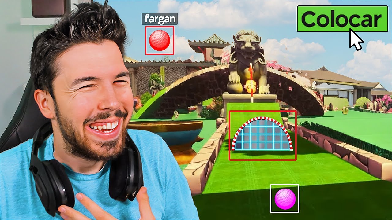Hago TRAMPAS pero Fargan NO lo sabe | GOLF IT