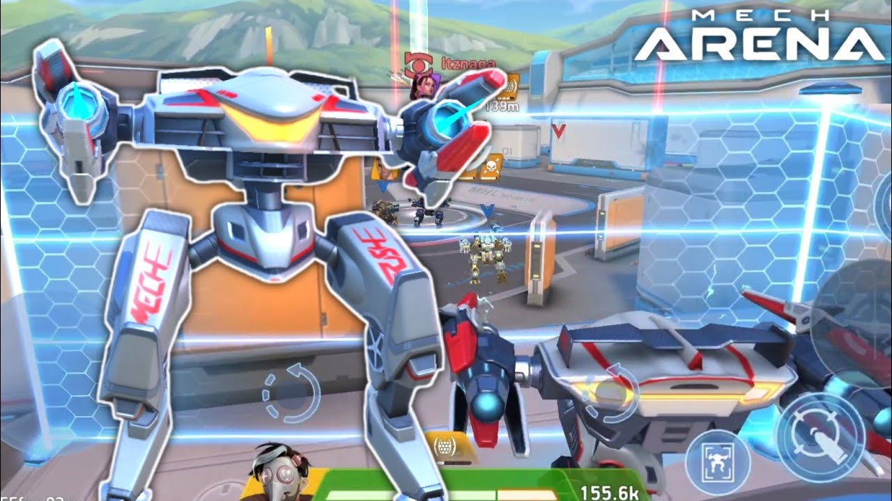 New Continuum 16 Gameplay with Panther - Mech Arena 