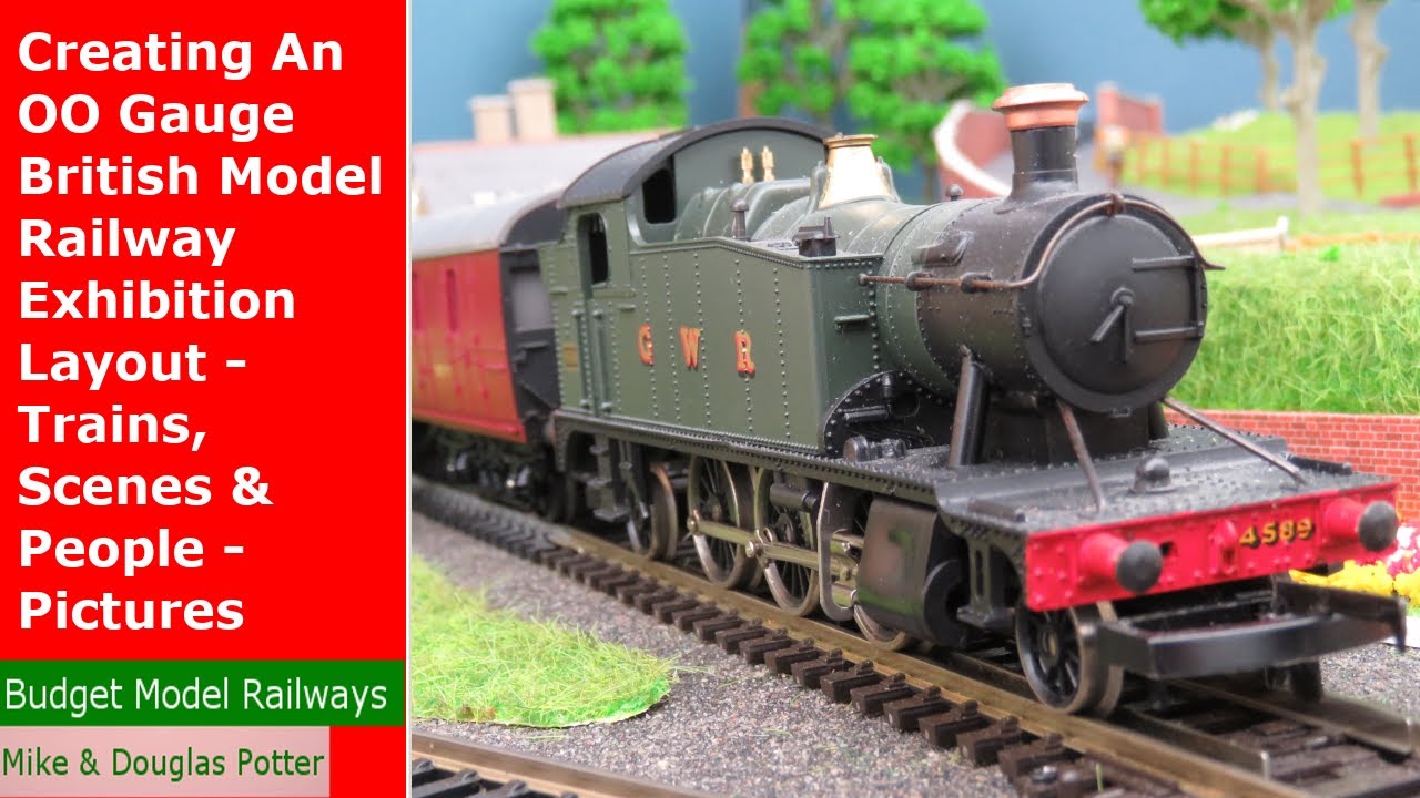 Creating An OO Gauge British Model Railway Exhibition Layout - Trains, Scenes & People - Pictures