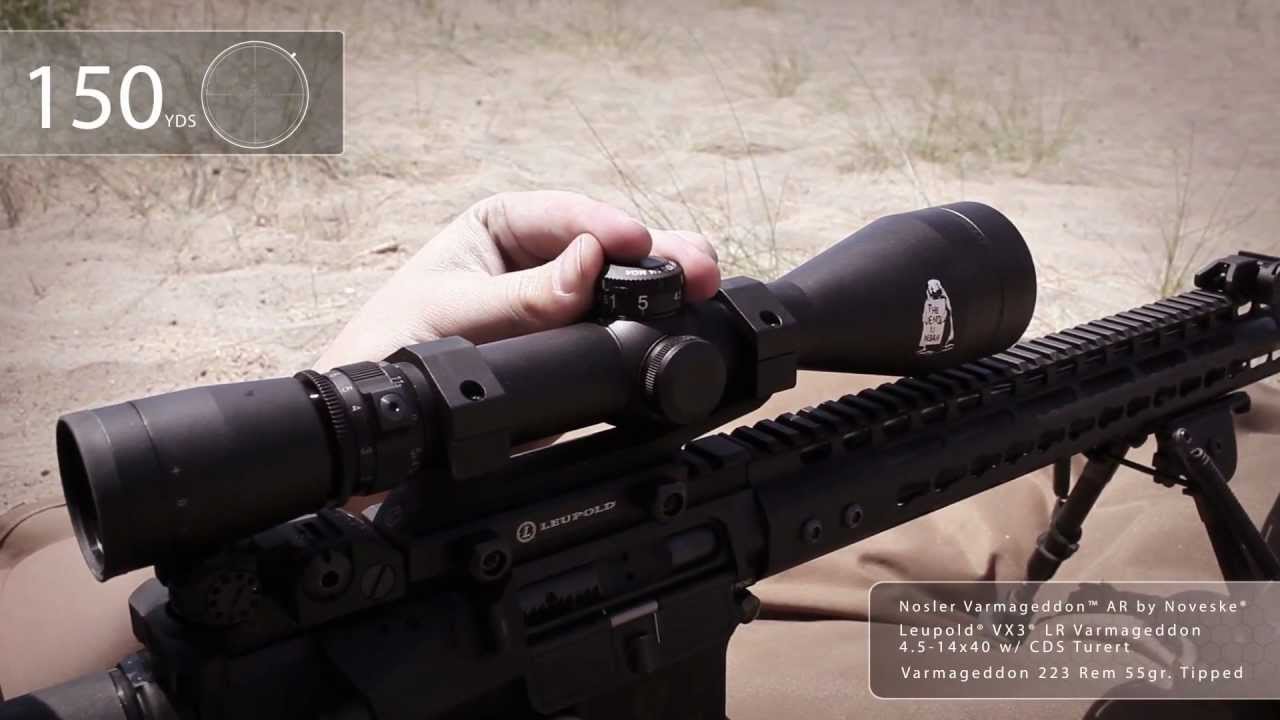 Nosler's Varmageddon&trade; AR On The Range