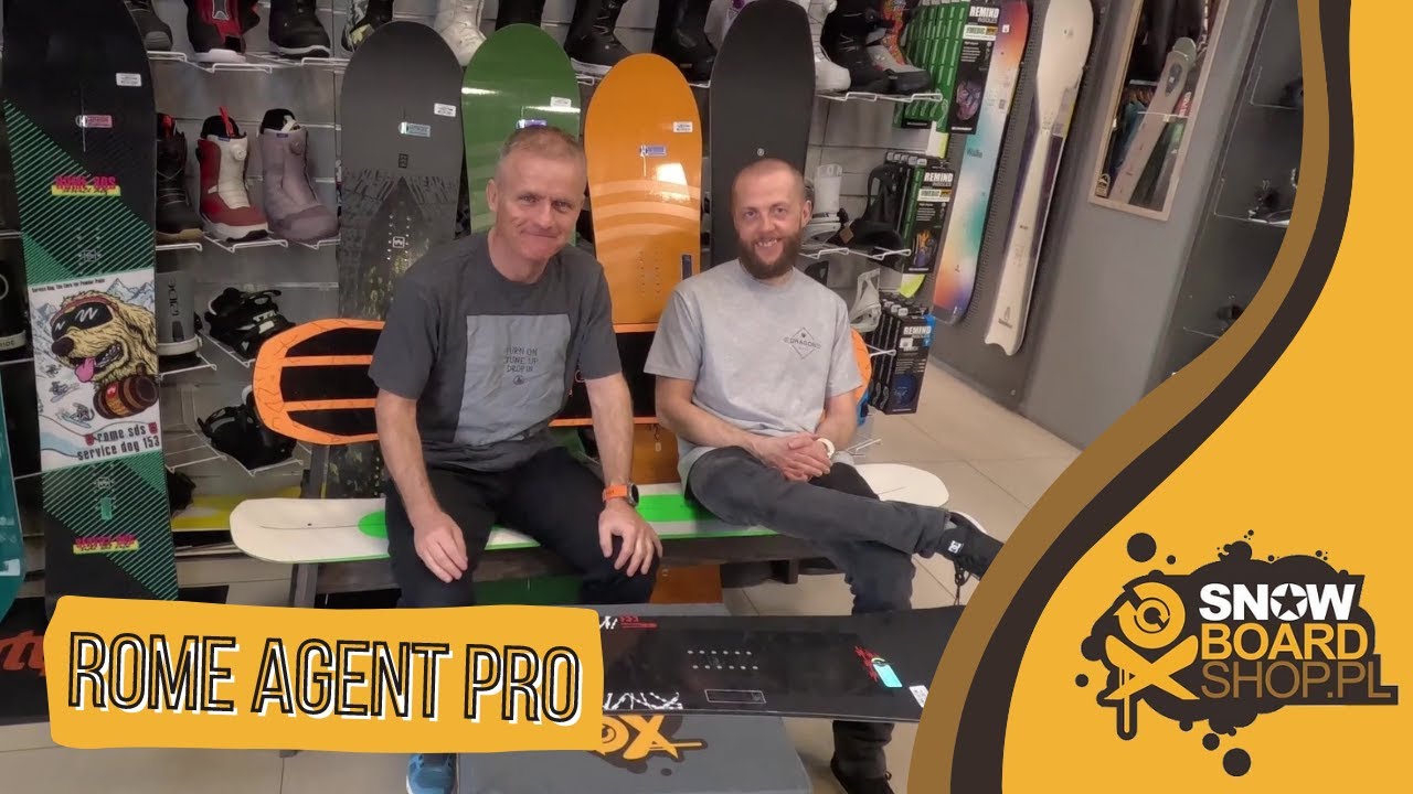 Snowboard Rome Agent Pro 2023/2024