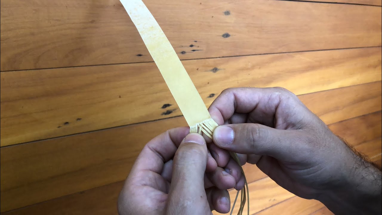 Como fazer a saída perfeita da trança  de 12 tentos esterilla ou chilena na tala.