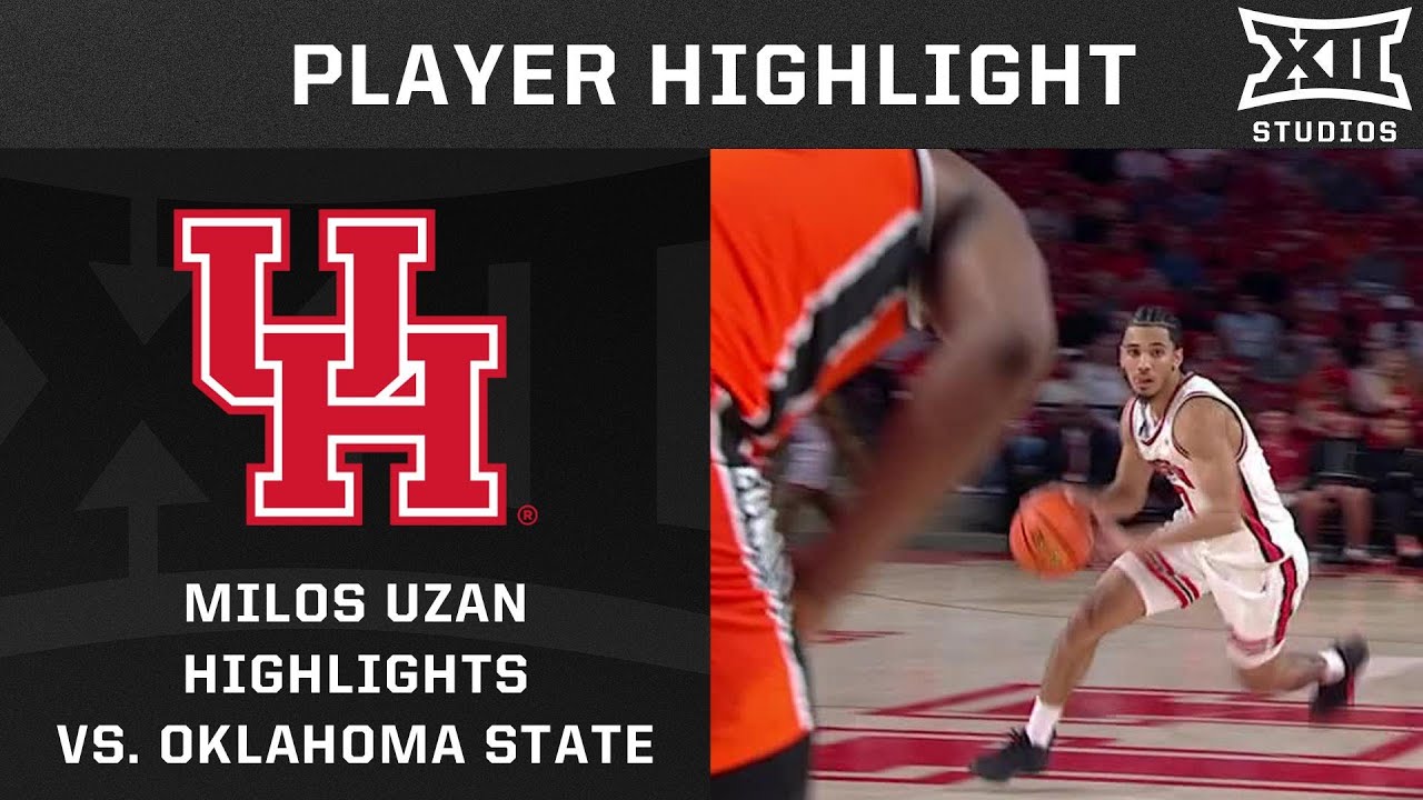 Milos Uzan Highlights vs. Oklahoma State