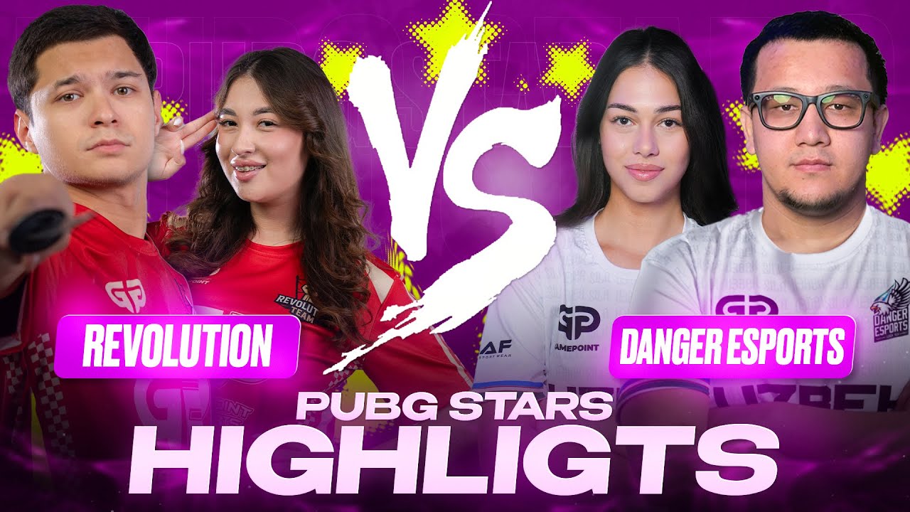 DANGER ESPORTS VS REVOLUTION | GAMEPOINT PUBG STARS HIGHLIGHTS