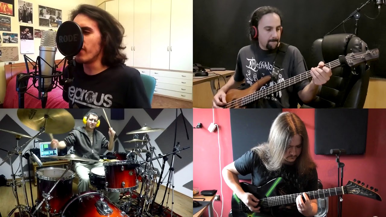 MEGADETH - Hook In Mouth (FULL BAND COLLABORATION COVER)