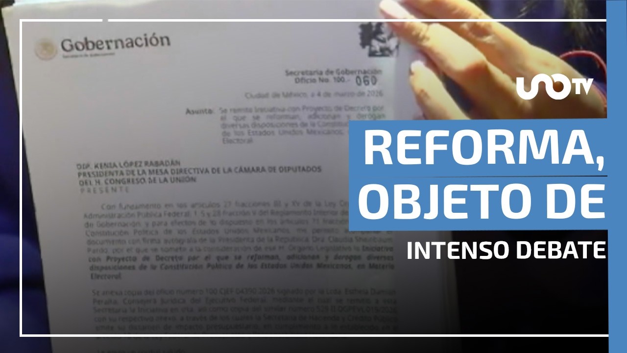 Reforma electoral: alertan por posible “Plan B” de Sheinbaum