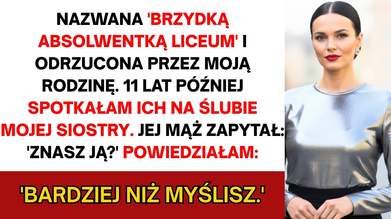 Pojawiłam się na ślubie siostry po 11 latach. Nikt nie wiedział, kim naprawdę jestem, aż...