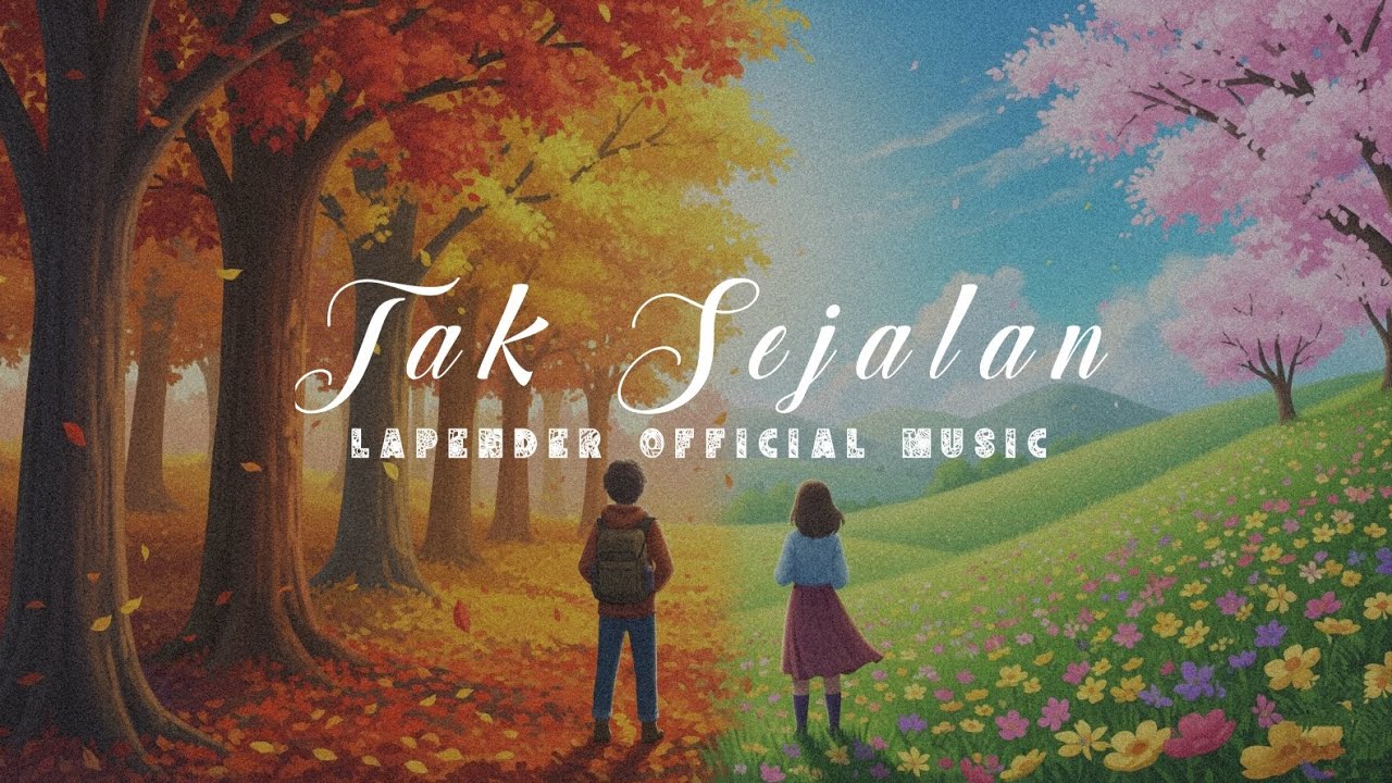 Lapender - Tak Sejalan (Official Video Lyrics)