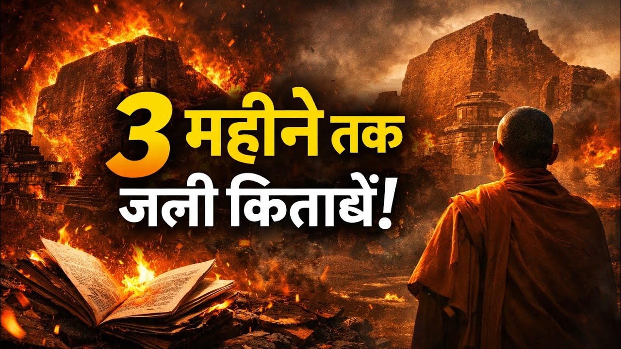 3 महीने तक जलती रहीं किताबें | नालंदा विद्यापीठ की सच्ची कहानी | Nalanda University History Hindi