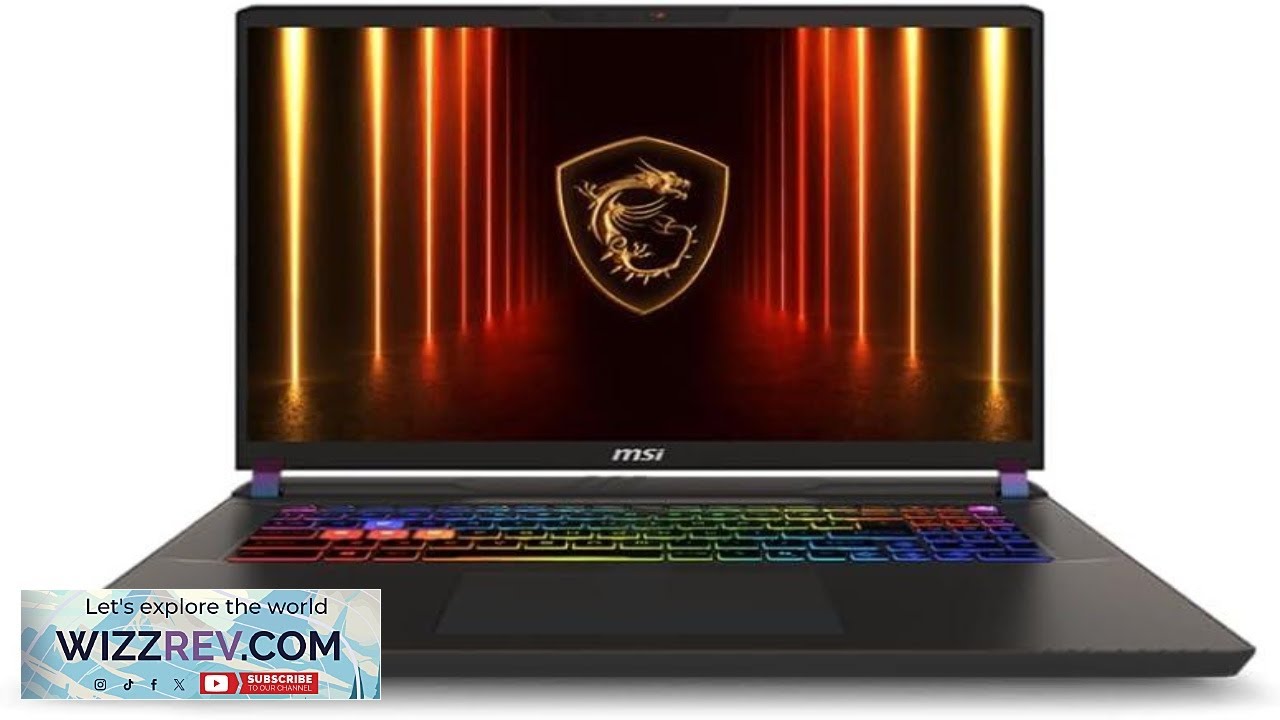 msi Vector 16" 240Hz WQXGA (2560x1600) IPS Laptop 2025 New AMD