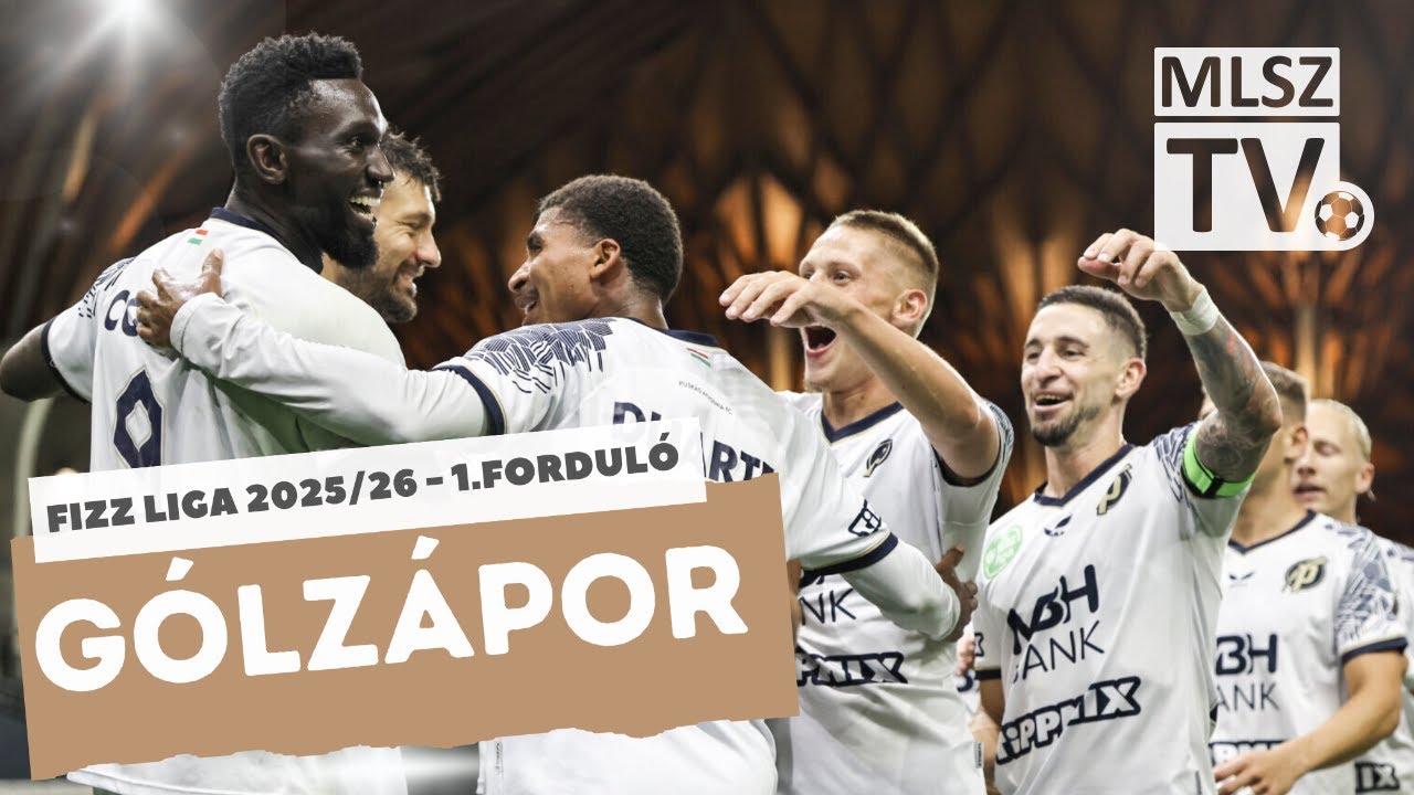 GÓLZÁPOR | 1. FORDULÓ | FIZZ LIGA 2025/26