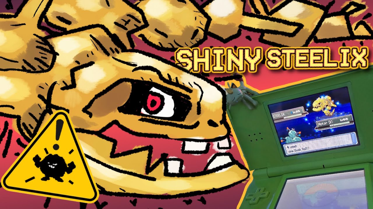 713 - The RISKY Iron Island Shiny Hunt: Shiny Steelix in Platinum