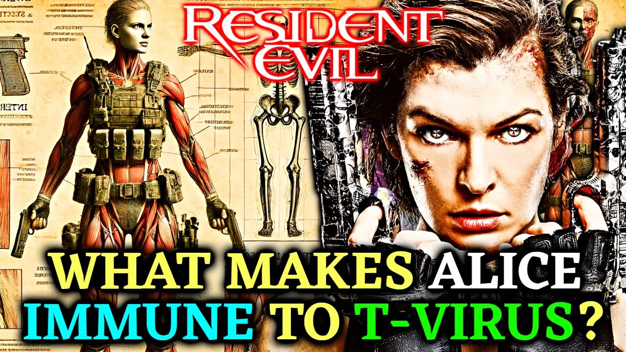 Alice (Resident Evil) Anatomy + Origins  Explored - Why Alice Is The strongest T-virus Experiment?