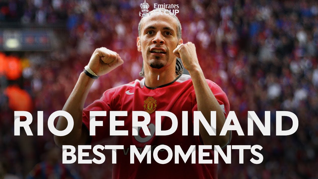 Rio Ferdinand | Best Moments | Emirates FA Cup #blackhistorymonth