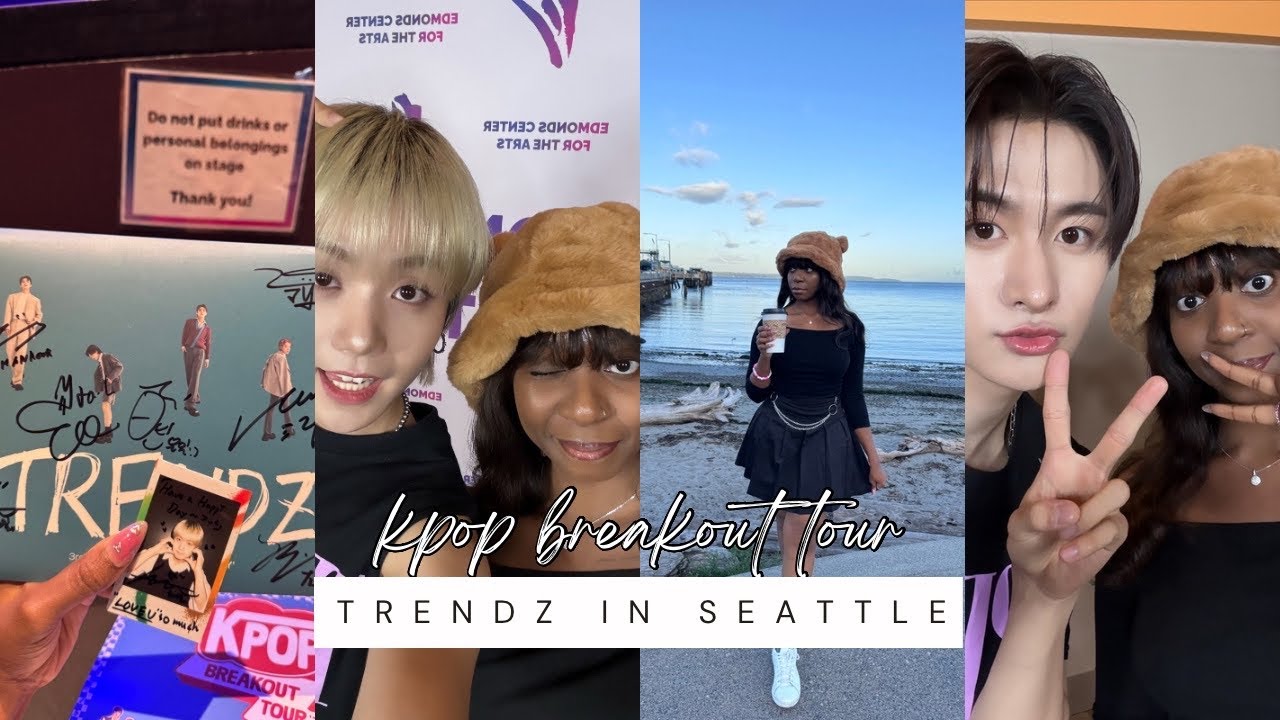 I Travelled to Seattle to see Trendz ❤ | Kpop Breakout Tour Concert Vlog