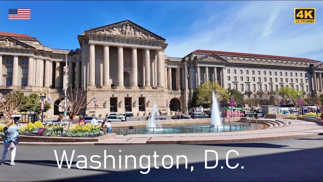 WASHINGTON D.C. USA Travel - Capital of United States of America 4K🇺🇸