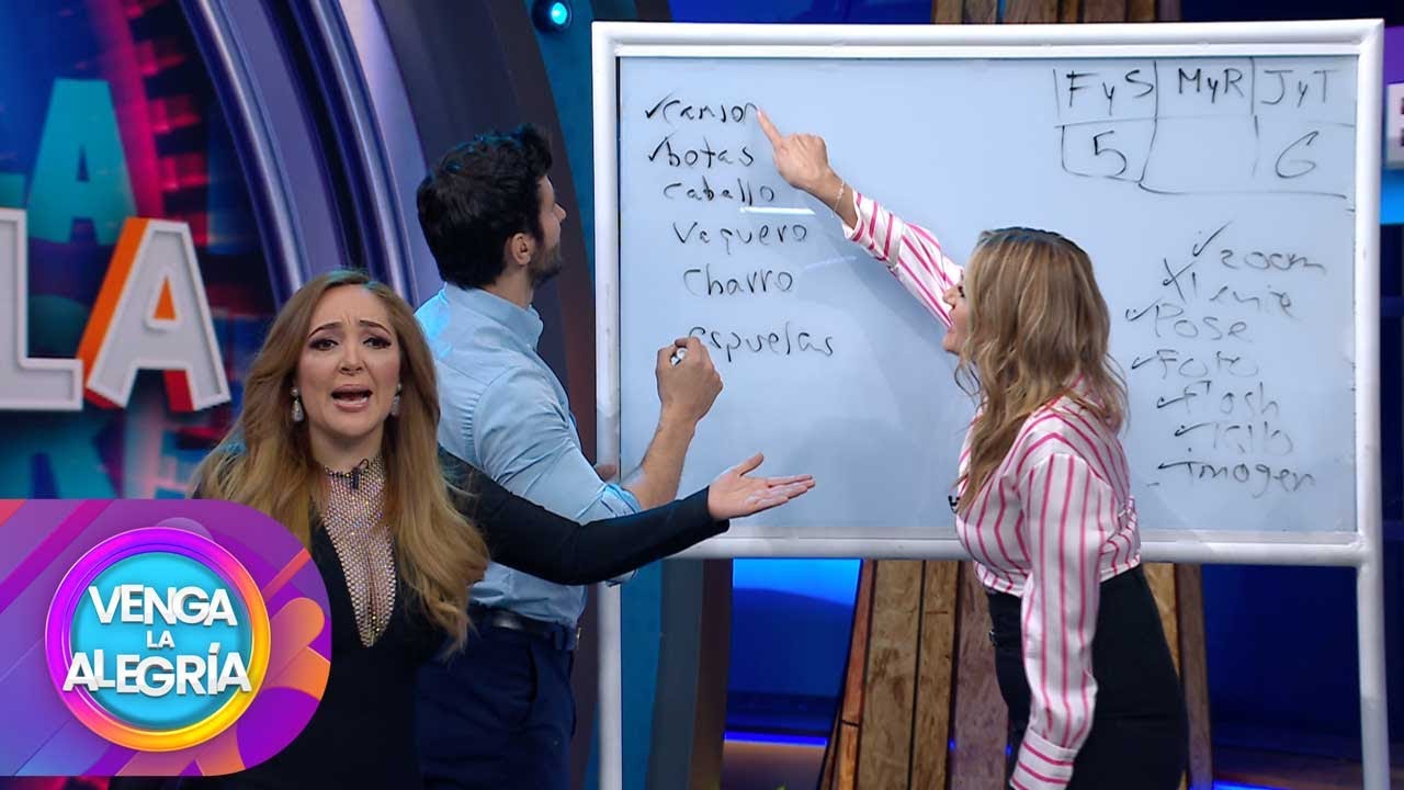 ¡Myriam Montemayor jugó con nosotros esta mañana en Descúbremela! | Venga la Alegría
