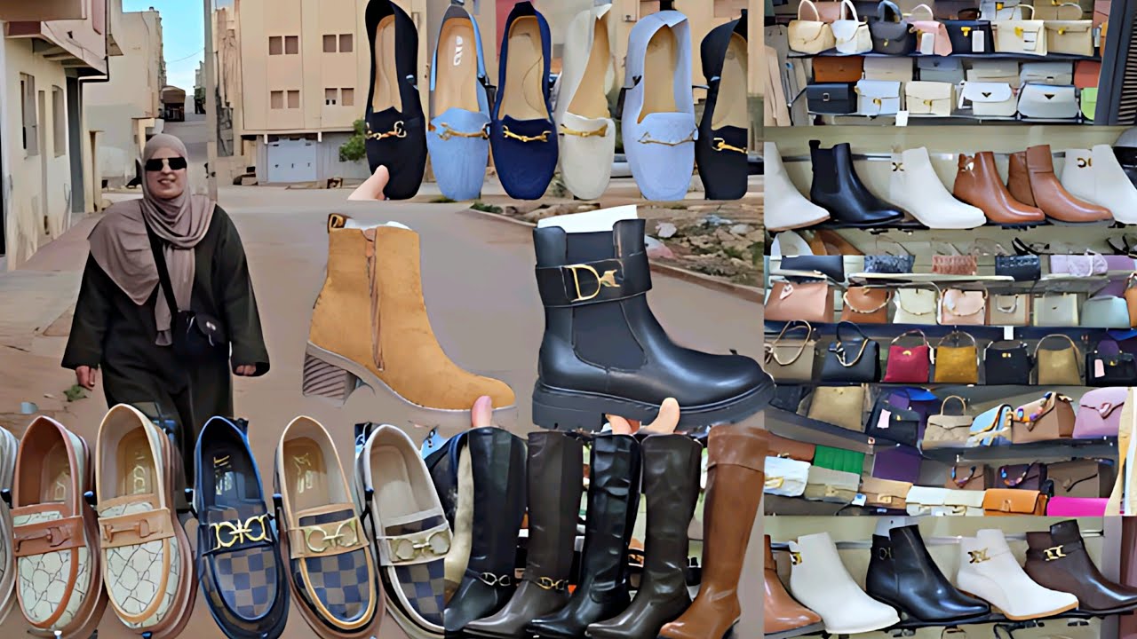 احصل على إطلالة شتوية 👢 أحذية وحقائب جديدة من بوتيك خالد👜