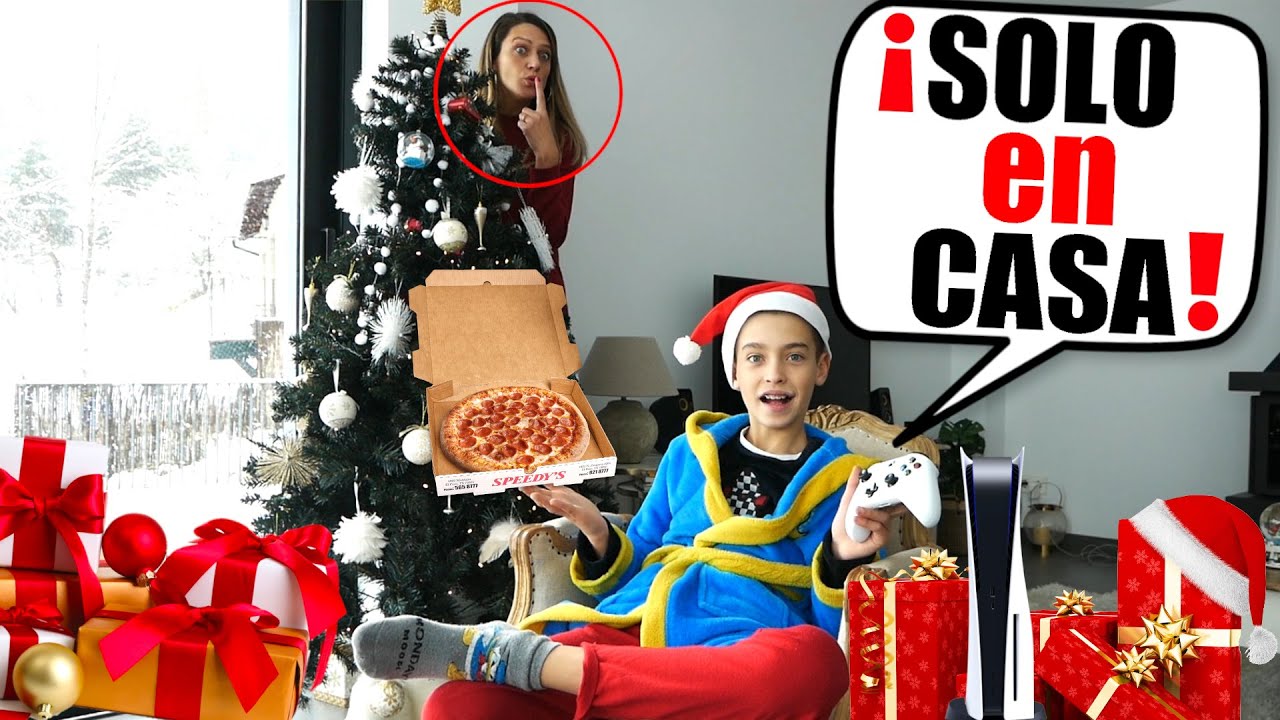 NICO QUEDA SOLO EN CASA POR NAVIDAD!!