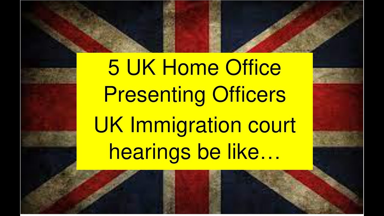 UK Immigration court hearings be like - 5 UK Home Office Presenting Officers in court