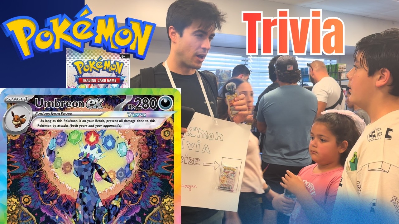 Can Pokémon Fans Pass The Prismatic Evolutions Trivia Challenge?