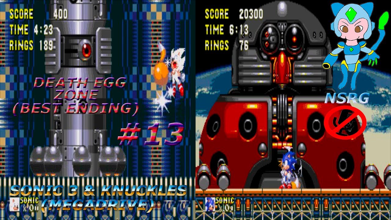 13-Sonic 3 & Knuckles (Death Egg Zone)(Ruta Mejor Final/Best Ending Route)(Sonic/Tails)