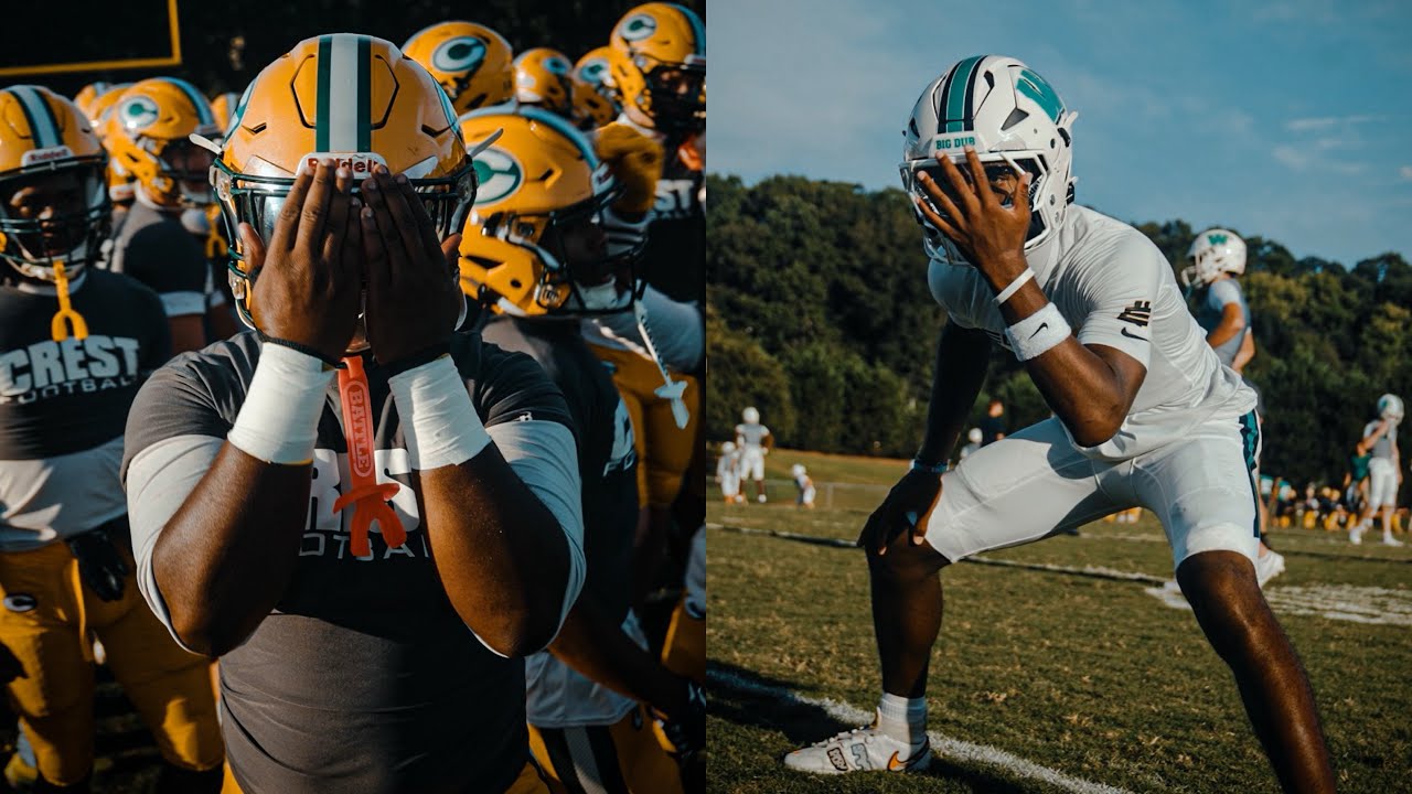 Powerhouse vs Powerhouse!! #16 Crest (NC) vs #5 Weddington (NC) NC High School Football!!