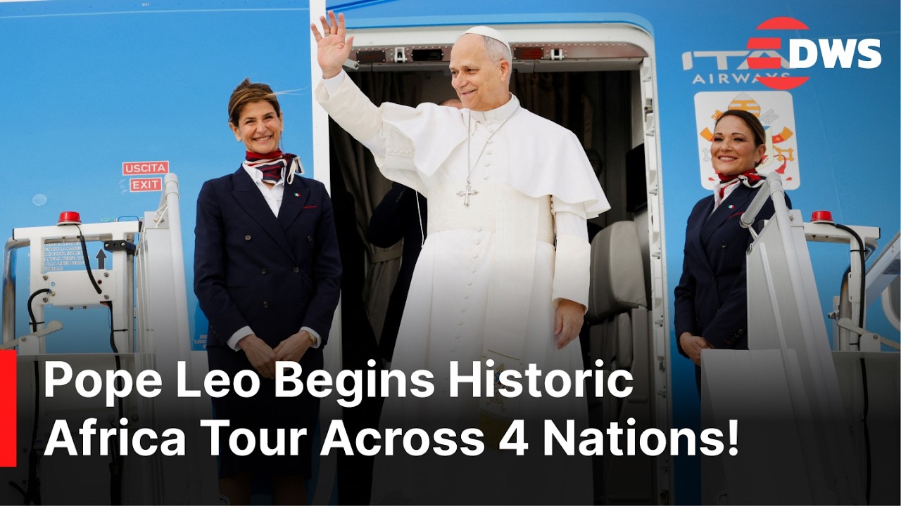 BREAKING: Pope Leo Leaves Rome for Landmark Four-Country Visit Across Africa | AK1Z