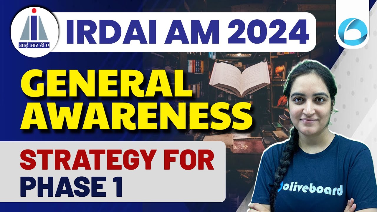 IRDAI AM 2024 General Awareness Strategy for Phase 1 | IRDAI AM 2024 Phase 1 Strategy |Lakshmi Ma'am