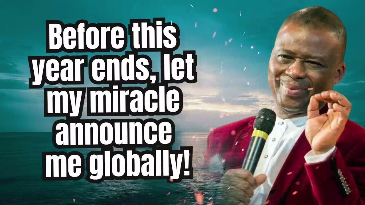 MONTH END PRAYERS | Before this year ends, let my miracle announce me globally!
