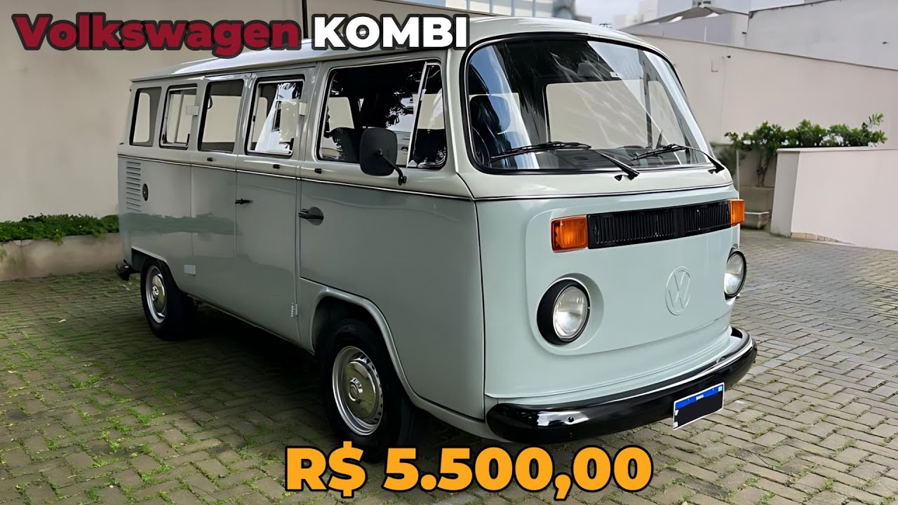 VOLKSWAGEN KOMBI A VENDA POR APENAS R$ 5.500,00 #utilitario #kombi