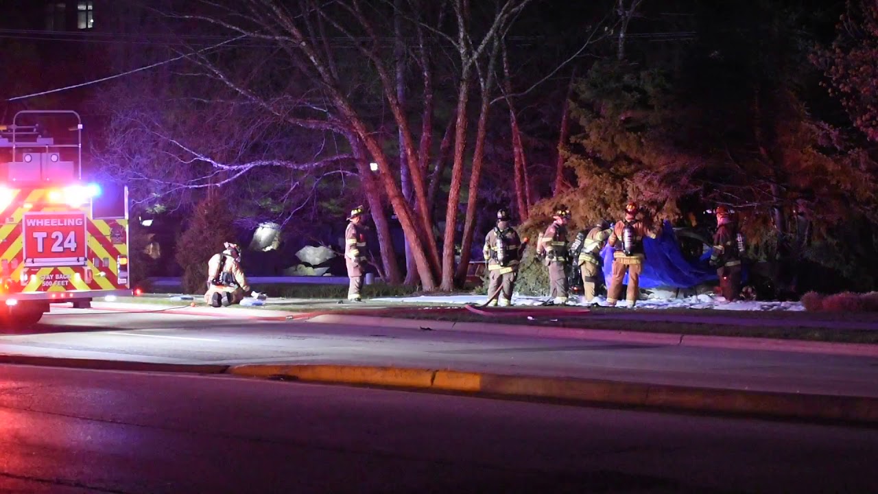 Wheeling Fatal Car Accident with Car Fire - April 25, 2020