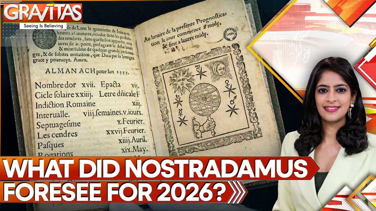Nostradamus 2026 Predictions: 7-month War, Death of a Great Man | GRAVITAS