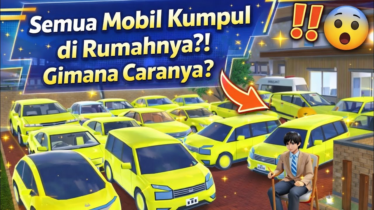 Semua Mobil Kota Aku Kumpulin di Rumah Ini?! Endingnya Gila! 😱🚗
