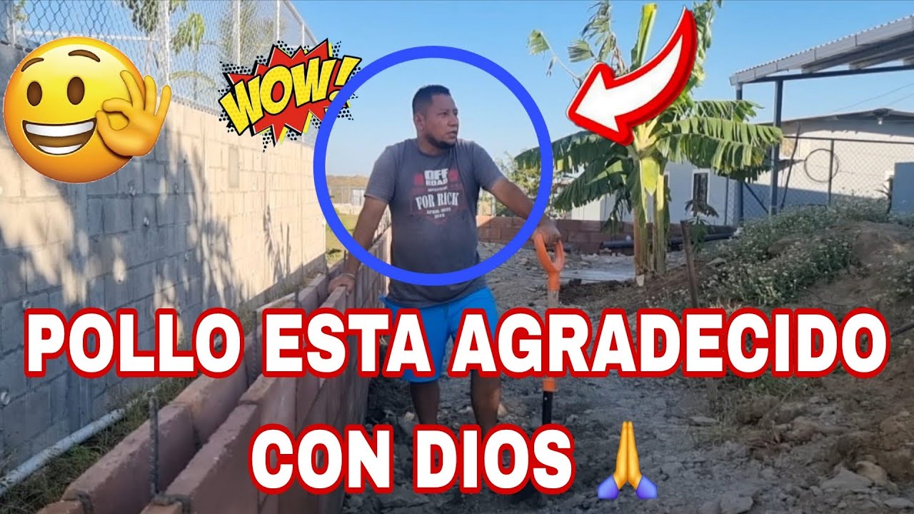 POLLO esta muy agradecido con dios por otro logro mas 🏡 🙏 