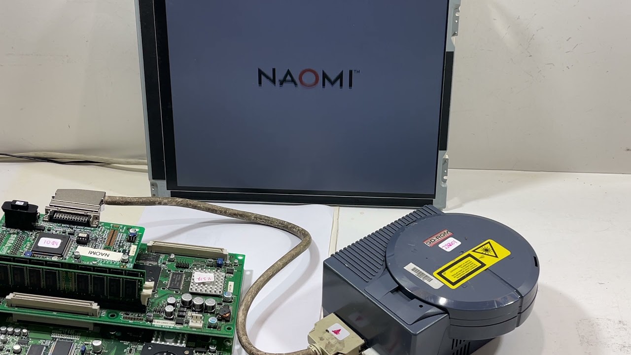 Sega GD Rom Drive Boot up sequence (JJGD01)