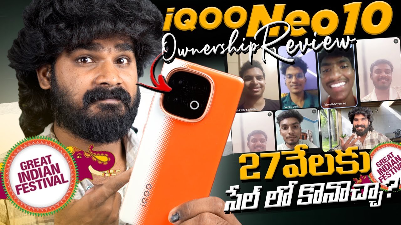 iQOO Neo 10 Ownership Review | Best Mobile Under 30K | in Telugu