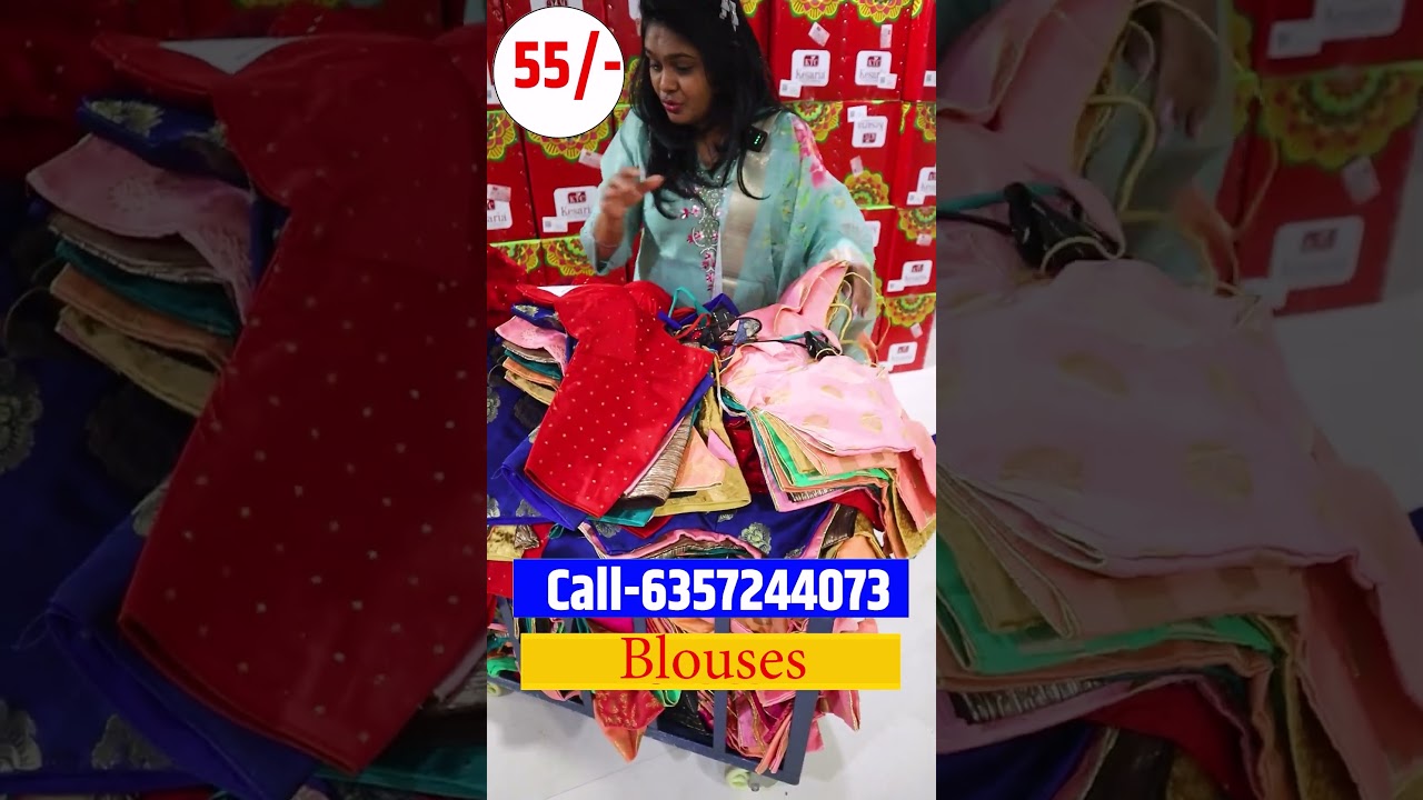 💥 Discover the Hidden Giant of Blouse Manufacturer | blouse wholesale market in surat #blouse #surat