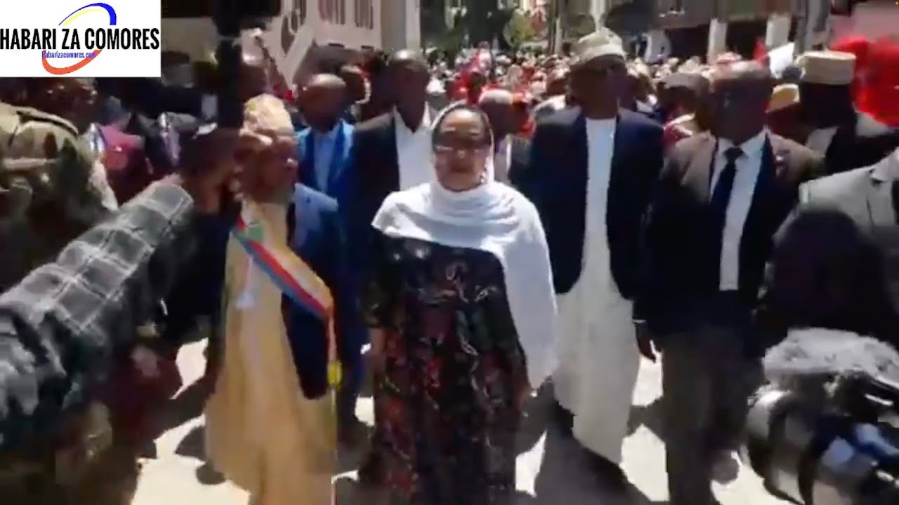 Hantsindzi : Inauguration de l'hôtel de ville de Mboinkou
