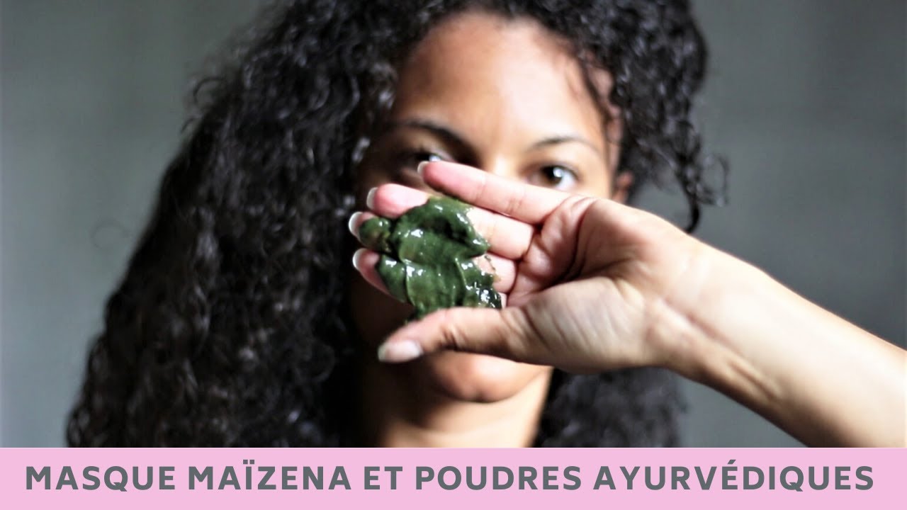 Masque Maïzena aux poudres ayurvédiques